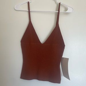 SAMPLE BROWN SWEATER TOP